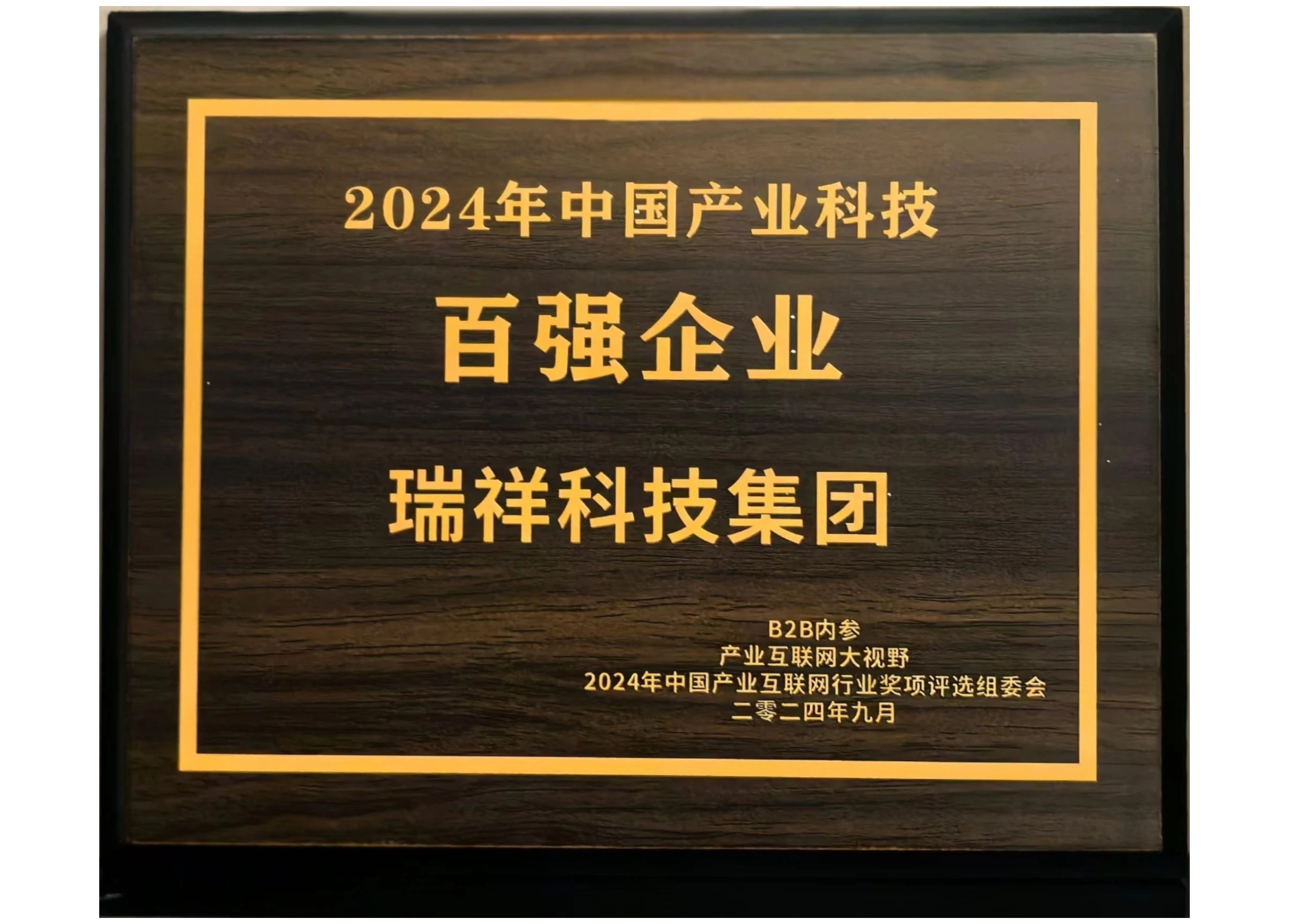 2024年中国产业科技百强企业